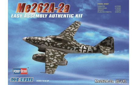 Hobbyboss 1:72 - Me262 A-2a Note - (Damaged Box)