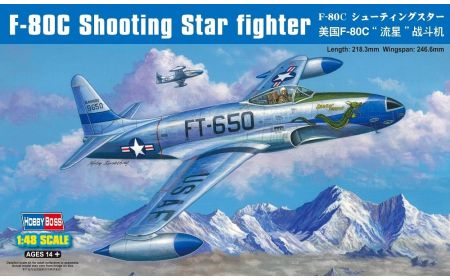 Hobbyboss 1:48 - F-80C Shooting Star (Damaged Box)