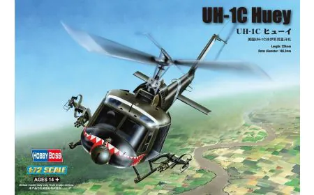 Hobbyboss 1:72 - UH-1C Huey (Damaged Box)