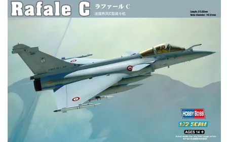 Hobbyboss 1:72 - Rafale C (Damaged Box)