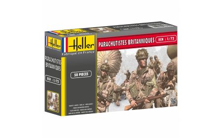 Heller 1:72 - Parachutistes Britanniques (Damaged Box)