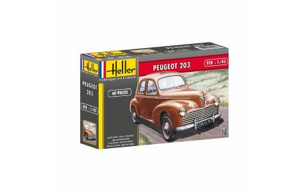 Heller 1:43 - Peugeot 203 Note - (Damaged Box)