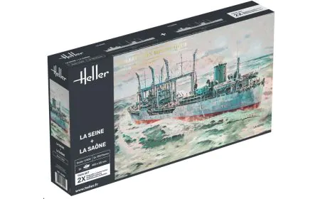 Heller 1:400 - La Seine & La Saone Twinset