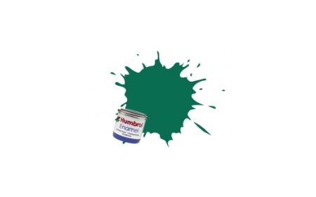 *Humbrol Enamels 14ml - Dark Green (Matt) (AA0326) (x6)