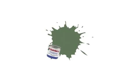 *Humbrol Enamels 14ml - Grass Green (Matt) (AA0881) (x6)