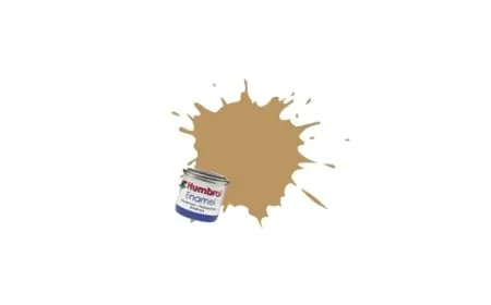 *Humbrol Enamels 14ml - Desert Yellow (Matt) (AA1033)