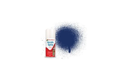 *Humbrol Acrylic Spray 150ml - Midnight Blue (Gloss)