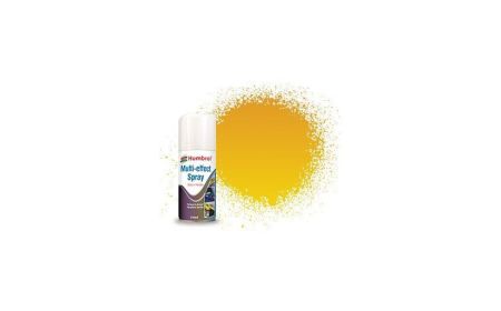 *Humbrol Acrylic Spray 150ml - Multi-Effect Spray Gold