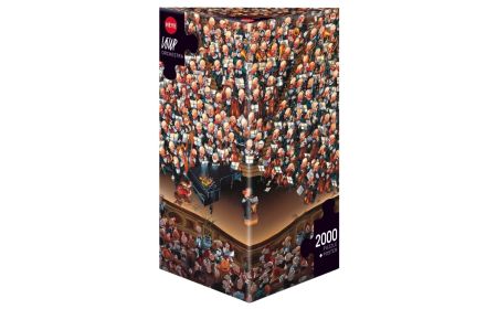 Heye - Triangular , 2000 Pc - Orchestra, Loup (Damaged Box)