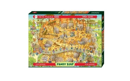 Heye Puzzles - 1000 Pc - African Habitat (Damaged Box)