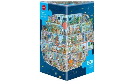 Heye Puzzles - Triangular 1500 pc - Spaceship (Damaged Box)