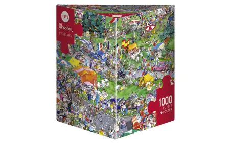 Heye Triangular 1000 Pc Cycle Race (Damaged Box)