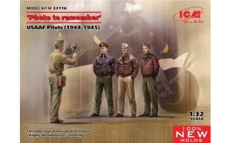 ICM 1:32 - Photo to Remember USAAF Pilots (1944-1945)