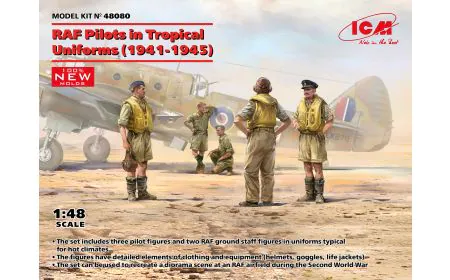 ICM 1:48 - RAF Pilots in Tropical Uniform (1941-45)