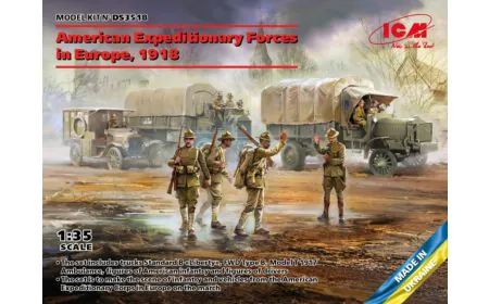 ICM Diorama 1:35 - American Expeditionary (Europe) 1918