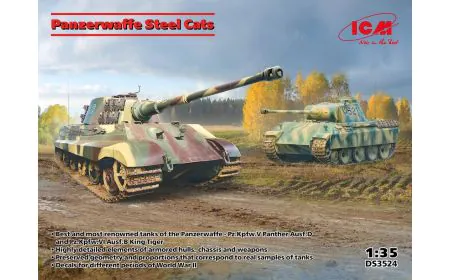 ICM 1:35 - Panzerwaffe steel cats