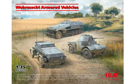 ICM Diorama 1:35 -Wehrmacht Armored Vehicles