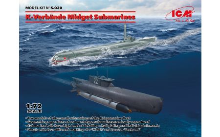 ICM 1:72 - K-Verbande Midget Submarine