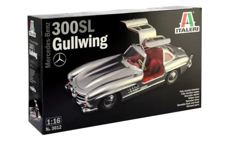 Italeri 1:12 - 1/16 Mercedes Benz 300SL Gullwing