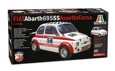 Italeri 1:12 - Fiat Abarth 695Ss / 695Ss A.Corsa