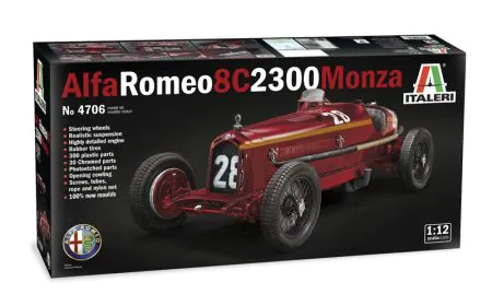 Italeri 1:12 - Alfa Romeo 8C 2300 "Monza"