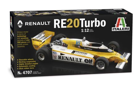 Italeri 1:12 - Renault RM 23 Turbo F1