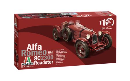 Italeri 1:12 - Alfa Romeo 8C/ 2300 (1931- 1933) 100th Anni