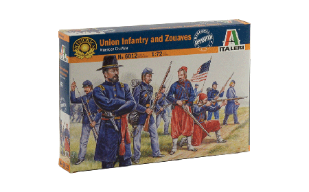 Italeri 1:72 - Union Infantry & Zuaves (American Civil War)