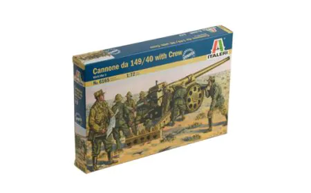 Italeri 1:72 - WWII Cannone Da 149/40 With Crew