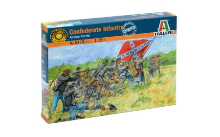 Italeri 1:72 - Confederate Infantry American Civil War