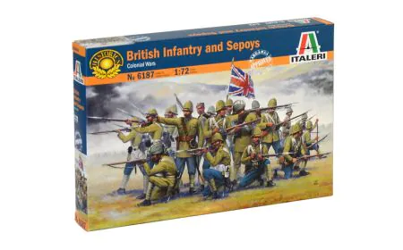 Italeri 1:72 - British Infantry / Sepoys (Colon.Wars)