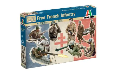 Italeri 1:72 - WWII Free French Infantry