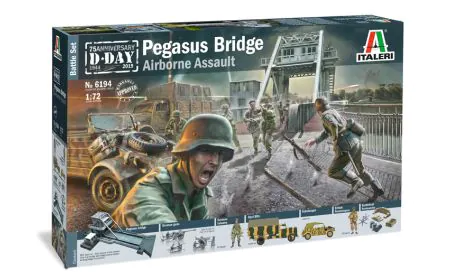 Italeri 1:72 Set - Pegasus Bridge Glider Assault