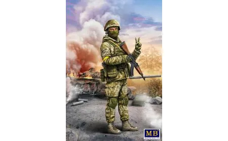 Masterbox 1:24 - Ukrainian Soldier, Defence of Kyiv 2022