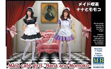 Masterbox 1:35 - Maid Cafe Girls  (Damaged Box)