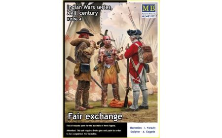 Masterbox 1:35 - Indian War Series Kit No.4 Fair Exchange