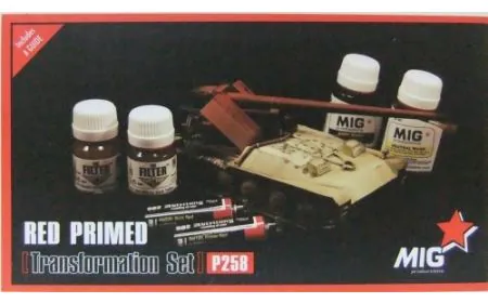 * Mig - Red Primer - Vehicles Transformation Set