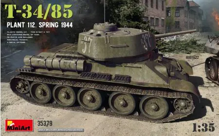 Miniart 1:35 - T-34-85 Plant 112. Spring 1944