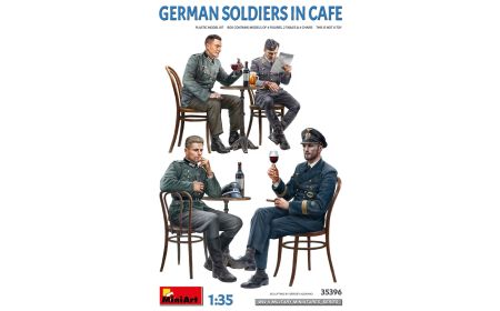 Miniart 1:35 - German Soldiers in Cafe