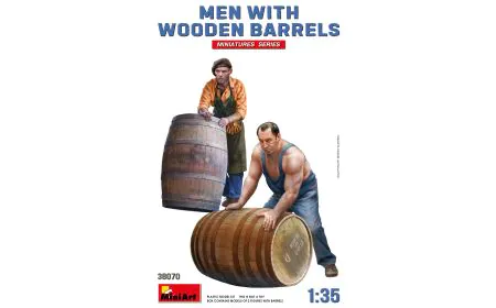 Miniart 1:35 - Men with Wooden Barrels