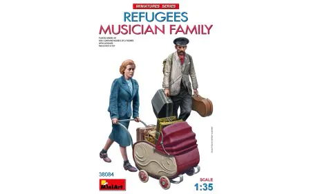 Miniart 1:35 - Refugees, Musician Family