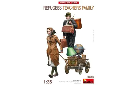 Miniart 1:35 - Refugees, Teachers Family