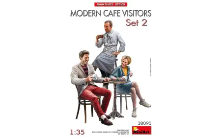 Miniart 1:35 - Modern Cafe Visitors Set 2