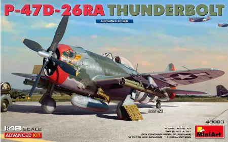 Miniart 1:48 - P-47D-26RA Thunderbolt, Advanced Kit