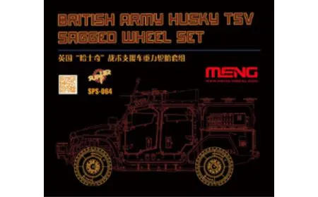 Meng Model 1:35 - Husky Sagged Wheel Set (Resin)