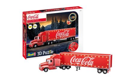 Revell 3D Puzzle - Coca-Cola Truck - LED Edition