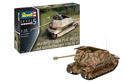 Revell 1:35 - Marder I on FCM 36 base