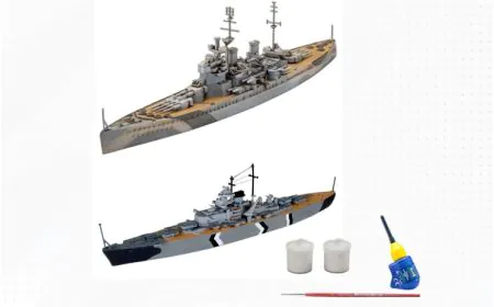 Revell 1:1200 - Bismarck Battle (First Diorama Set)