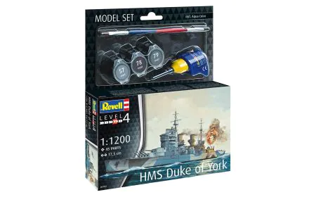 Revell 1:1200 - Model Set Battleship HMS Duke of York