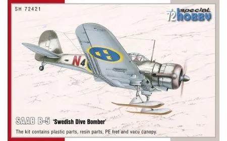 Special Hobby 1:72 - SAAB B-5 Swedish Dive Bomber